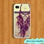 IPHONE 5 CASE DREAM Catcher at the sea side iPhone case iPhone 4 Case iPhone 4S case Hard Plastic Case Rubber Case