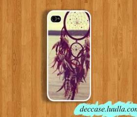 IPHONE 5 CASE DREAM Catcher at the sea side iPhone case iPhone 4 Case iPhone 4S case Hard Plastic Case Rubber Case